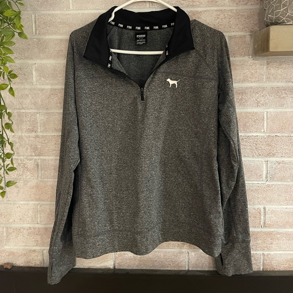 Victoria Secret Pink Quarter Zip Sweatshirt